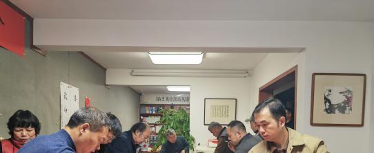 “沐浴蕉荫雨，放歌画友情”蕉荫画友乙巳迎春笔会