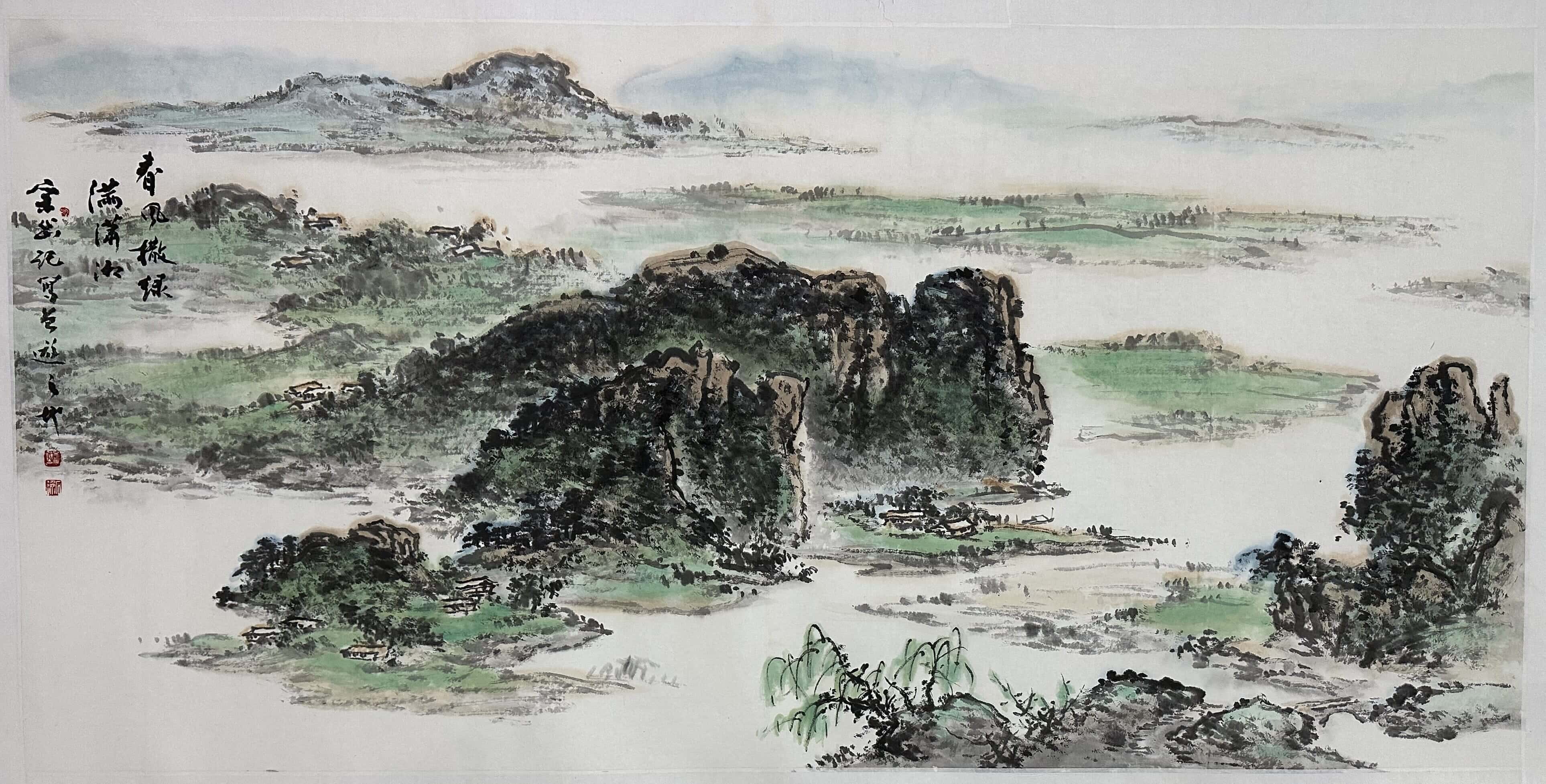 “沐浴蕉荫雨，放歌画友情”蕉荫画友乙巳迎春网络微展